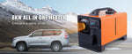 Amocart 8KW Diesel Air Heater Bluetooth All-on-one Diesel Heater with LCD Portable Parking Heater for Trailer Camper Van Boat
