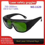 Load image into Gallery viewer, Laser Protection  laser glasses 10600nm OD6 UV400 532nm 808nm 1064nm Laser Safety Glasses IPL glases Laser Protective glasses
