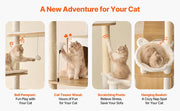 Bild in Galerie-Viewer laden, Amocart Large Cat Tree 68.9inch Tall Multi-level Cat Condo Furniture Activity Center with Cozy Perches Kitten House for Indoor
