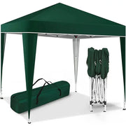 Load image into Gallery viewer, 300*300*220cm Four Corner Folding Tent Camping Exhibition Leisure Tent Outdoor Beach Sunshade Pavilion Waterproof Sunshade
