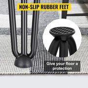 Charger l'image dans la visionneuse de galerie, SucceBuy 4Pcs Metal Table Legs 16-40 Inch 3-Rod Hairpin Furniture Legs DIY Home Bench Dining Desk End Coffee Table Feet
