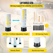 Load image into Gallery viewer, Professional 450W 14in/35cm Electric Clay Pottery Wheel for Adults and Kids for Household Use
