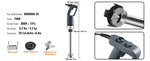 Amocart 16" Commercial Immersion Blender Heavy Duty Hand Mixer Multi-Purpose Portable Mixer for Soup Smoothie Puree Baby Food