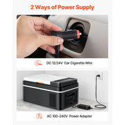 Load image into Gallery viewer, Succebuy 15-55L Portable Cooler Electric Compressor 12V/24V DC 110-240V AC Freezer Refrigerator for Home - AMOCART
