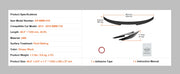 Charger l'image dans la visionneuse de galerie, Becquet de voiture SucceBuy GT Wing compatible avec Toyota Camry 2018-2023, en ABS haute résistance, peinture de cuisson, becquet arrière de voiture

