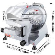 Load image into Gallery viewer, SucceBuy Electric Meat Slicer Adjustable Thickness 200W/240W/320W/340W Commercial &amp; Home Use Food Cutter for Cheese &amp; Meat
