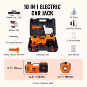 Load image into Gallery viewer, Amocart Electric Car Jack, 3/5 Ton Scissor/Hydraulic Jack, 12V Electric Automatic Jack Portable Car Jack for Truck Tire Change
