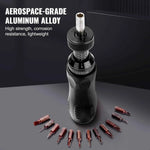 Amocart 1/4" Torque Screwdriver Drive Screwdriver Torque Wrench Electrician Torque Screwdriver with Scale 10-70 in/lbs Torque