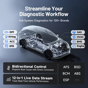 Load image into Gallery viewer, Car Diagnostic Tools TOPDON ONE LITE For All Systems CANFD DOIP FCA All Service ECU Coding Bidirectionnal OBD2 Scanner 50+ Reset
