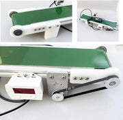 Load image into Gallery viewer, Customization 16*100cm Small Desktop Conveyor Belt Automatic Counter DIY Small Production Line Friction Experimental Device
