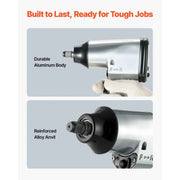 Load image into Gallery viewer, Amocart 1/2" Air Impact Wrench &amp; 3/8" Ratchet Wrench Combo 19 Pieces Pro Air Tool and Accessories Kit for Auto Repair Home DIY
