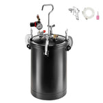 Amocart Spray Paint Pressure Pot 15L Pressure Pot Tank 60psi Adjustale Pressure Steel Pressure Pot Paint Tank Spray Gun Hose