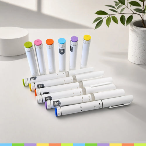 10pcs 60U Disposable Injection Pen Shell 3ml Peptide Pen Insulin Pen Suitable For 3ml Glass Cartridges