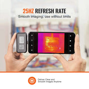 Load image into Gallery viewer, SucceBuy Thermal Imaging Camera 256 x 192 IR Resolution Infrared Thermal Imager 25Hz Refresh Rate Thermal Camera for Android
