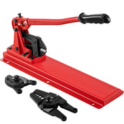 Load image into Gallery viewer, SucceBuy 24in Cutting Bench Type Hand Swager Tool Wire Rope Swaging Machine with Crimper Cable Bolt Cutter Head Copper Sleeves
