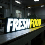 Custom Shop Signboard Design Open Sign logo Display 3D for Business Outdoor Led Letter Channel Led logo Sign