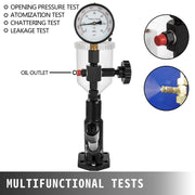 Bild in Galerie-Viewer laden, Amocart DieselFuel Injector Tester 6000PSI With DualScale Gauge Engine FuelTest Tool Diesel Injector Nozzle Pop Pressure Tester
