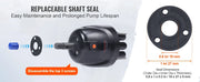 Load image into Gallery viewer, SucceBuy Hydraulic Outboard Steering Kit 90HP/150HP/300HP &amp; Helm Pump and 24FT/26Ft Hose for Single Station Single-Engine Boats
