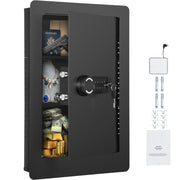Load image into Gallery viewer, SucceBuy Tall Wall Safe 3/4Tier Hidden Wall Safe with Keypad Q235 Cold-Rolled Steel In Wall Safe for Money Jewelry Passport Home - AMOCART
