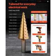 Load image into Gallery viewer, Amocart Knockout Punch Set 1/2 to 2 in SLUG-Buster Ratchet Knockout Set for Aluminum Mild steel Fiberglass Plastics 6 Die Sizes
