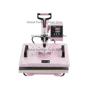 Charger l'image dans la visionneuse de galerie, Amocart Heat Press Machine 12x15inch  8in 1 Heat Transfer Machine 360° Swing Away T-Shirt for T-Shirts/Mugs/Hats/Plates Pink
