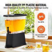 Load image into Gallery viewer, Amocart Beverage Dispenser 3 Gallon Drink Dispenser for Parties Plastic Juice Dispenser w/ Stand Spigot Lid Iced Tea Dispenser
