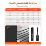 Load image into Gallery viewer, Amocart 10/15 Ton Knockout Punch Set 1/2in to 2 or 4in KO Tools Kit W/6 Dies for Electrical Control Cabinets Switch Cabinets
