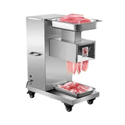 Load image into Gallery viewer, Amocart 500Kg/H Electric Meat Slicer 750W Commercial Meat Cutter 3mm Stainless Steel Blades Food Cutting Slicing Machine
