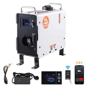Load image into Gallery viewer, SucceBuy 2KW Diesel Heater 12V/24V All in One Diesel Air Heater with Remote Control Display Screen CO Alarm for Vehicle&amp;Outdoor
