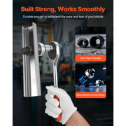 Load image into Gallery viewer, SucceBuy Knockout Punch Set 1/2 to 2 in SLUG-Buster Ratchet Knockout Set for Aluminum Mild steel Fiberglass Plastics 6 Die Sizes - AMOCART
