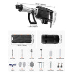 Amocart Demolition Jack Hammer 2800 W Powerful Electric Jackhammer 1200 BPM Concrete Breaker with Carrying Case Gloves