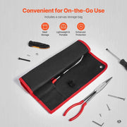 Load image into Gallery viewer, Amocart 5-Piece Needle Nose Pliers 11 in Long Needle Nose Pliers Set Diagonal Cutting Pliers 45°/90° Bent Round Nose Plier

