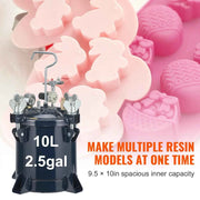 Load image into Gallery viewer, Amocart 10L Spray Paint Pressure Pot Tank Air Paint Pressure Pot Metal Rack Leak Repair Sealant for Industry Home Construction
