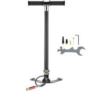 Load image into Gallery viewer, SucceBuy PCP Hand Pump 4 Stage 30Mpa 4500PSI High Pressure Air Rifile Filling Stirrup Pump for Airguns, Paintball Filling, Tire
