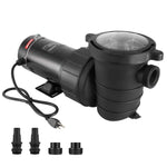 Amocart Above Ground Pool Pump 1HP/1.5HP/2HP Single Speed with Filter Basket for Above Ground Pools Hot Tubs Spas UL Certified