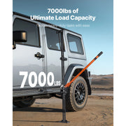 Load image into Gallery viewer, SucceBuy Farm Jack 60" Utility High Lift 3.18 Ton(7000lb) Ratcheting Off Road Jack Heavy-Duty Jack w/ 5.12"-54.33" Range for SUV

