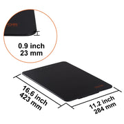 Load image into Gallery viewer, Amocart Electric Warming Tray 16.5"x 23.6"/11" Portable Tempered Glass Heating Tray with Temperature Control Perfect for Dinner
