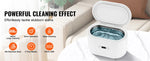 Amocart 650ml Ultrasonic Cleaner Mini Portable Washing Machine  Bath Sonic Cleaning  for Glasses Home Appliance