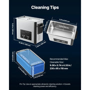 Load image into Gallery viewer, Amocart 6L 10L 15L 30L Ultrasonic Cleaner Stainless Steel Ultrasonic Cleaning Bath Machine for Watches Razors Jewelry Coins
