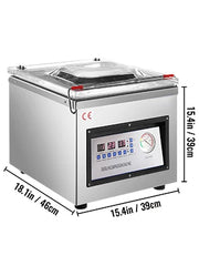 Charger l'image dans la visionneuse de galerie, Amocart DZ-260C Chamber Vacuum Sealer Kitchen Food Packing Sealing Machine 110V Packaging for Food Saver Home Commercial Using
