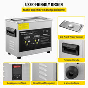 Load image into Gallery viewer, SucceBuy 2L 3L 6L 10L 15L Upgraded Ultrasonic Cleaner Lave-Dishes Portable Washing Machine Diswasher Ultrasound Home Appliances
