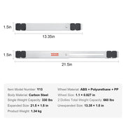 Load image into Gallery viewer, SucceBuy 660 lbs Adjustable Universal Washing Machine Stand Refrigerator Base Mount Mobile Roller Multifunctional Dryer Holder
