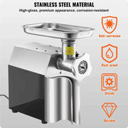 Bild in Galerie-Viewer laden, Heavy Duty Electric Meat Grinder SucceBuy Commercial Stainless Steel for Restaurant &amp; Butcher Store

