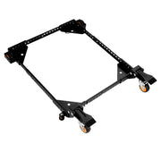 Load image into Gallery viewer, Amocart Mobile Base 650 lbs Weight Capacity Adjustable from 12"x12" to 36"x36" Heavy Duty Mobile Base Stand with Swivel Wheels
