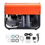 Amocart PCP Air Compressor 4500PSI/30Mpa Diving Scuba Tank Double-Cylinder Auto Stop with External Water & Fan Cooling System