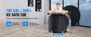 Bild in Galerie-Viewer laden, Amocart Ice Bath Tub Cold Water Therapy Plunge Tub for Athletes Portable Outdoor Ice Barrel Plunge Pool Inflatable Ice Bathtub
