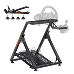 SucceBuy Racing Wheel Stand Adjustable Simulator Stand for Thrustmaster T300RS TX F458 T500RS T3PA-PRO(F1/GT) Gaming Cockpit