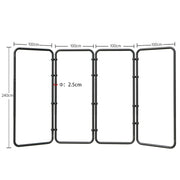 Load image into Gallery viewer, SH 240x400cm Background Stand Frame With Photography Green Screen Backdrops Photography Background For Living Video Recording
