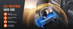 Amocart 12V Air Compressor with Tank 3/6L Train Horn Air Compressor 120psi Air Compressor System for Train Horn/Inflating Tire