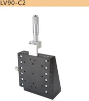 Load image into Gallery viewer, Z Axis LV40/50/60/80 Sliding Table Manual Displacement Vertical-lift Fine Tuning Platform Cross Guide Linear Stage Sliding
